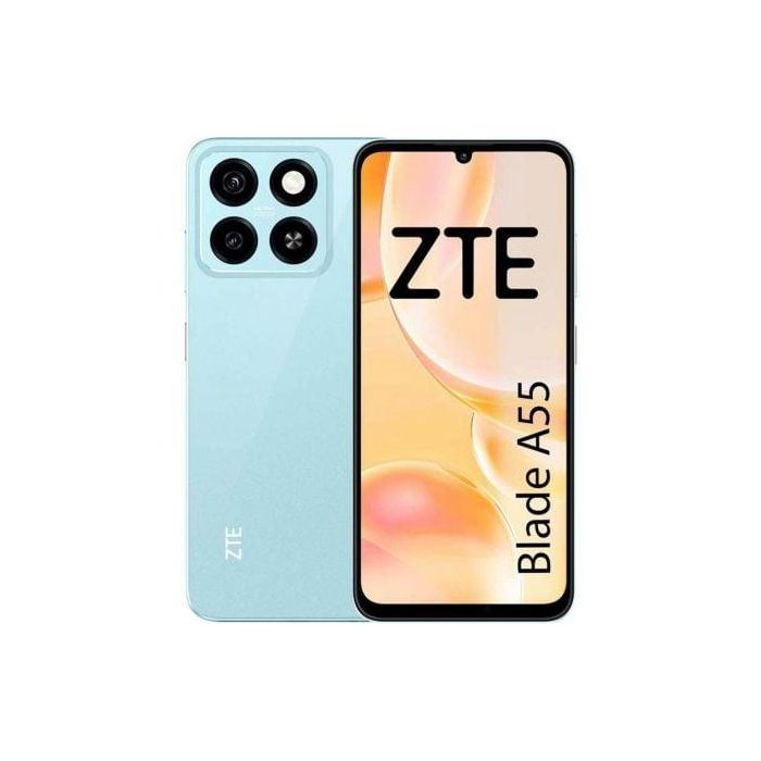 ZTE Blade A55 P963F65-64-BL Smartphone 6.75" 90Hz, 4GB RAM, 64GB ROM, 5000 mAh, Cámara 13MP, Android U, Azul 0 ZTE Blade A55 P963F65-64-BL Smartphone 6.75" 90Hz, 4GB RAM, 64GB ROM, 5000 mAh, Cámara 13MP, Android U, Azul 0