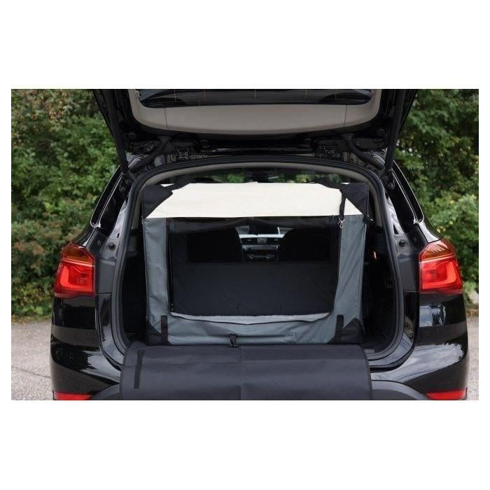 Caja de transporte - KERBL - Journey - 81 x 58 x 58 cm - Gris / Beige 5 Caja de transporte - KERBL - Journey - 81 x 58 x 58 cm - Gris / Beige 5
