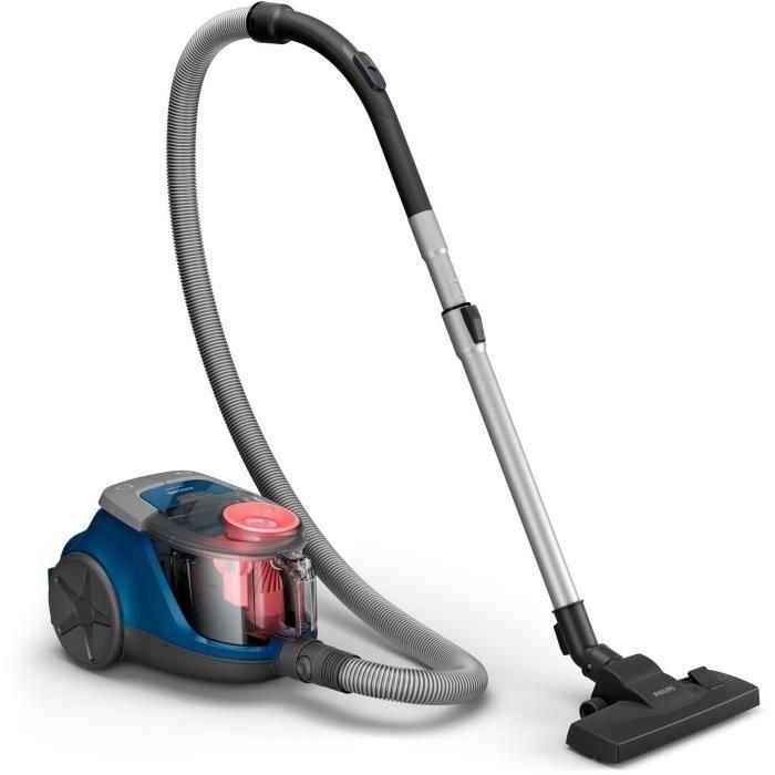 PHILIPS XB2123/09 - Aspirador de bidón sin bolsa - 850 W - Compacto - 1,3 L - Azul oscuro/Melocotón 2 PHILIPS XB2123/09 - Aspirador de bidón sin bolsa - 850 W - Compacto - 1,3 L - Azul oscuro/Melocotón 2