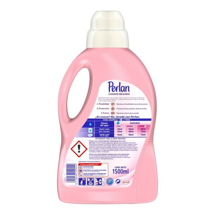 Detergente líquido Perlan (1,25 L) 1 Detergente líquido Perlan (1,25 L) 1