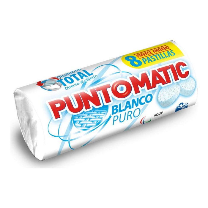 Detergente Puntomatic Ropa blanca (8 uds)