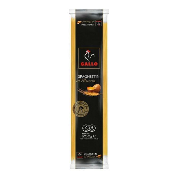 Espaguetis Gallo Spaghettini Huevo (250 g) Espaguetis Gallo Spaghettini Huevo (250 g)