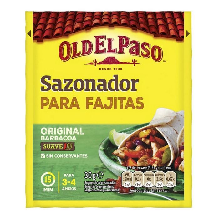 Sazonador Old El Paso Fajitas Mejicanas (30 g)
