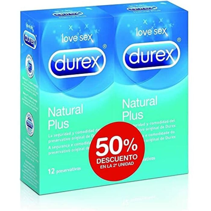 Preservativos Durex Natural Plus 24 Unidades