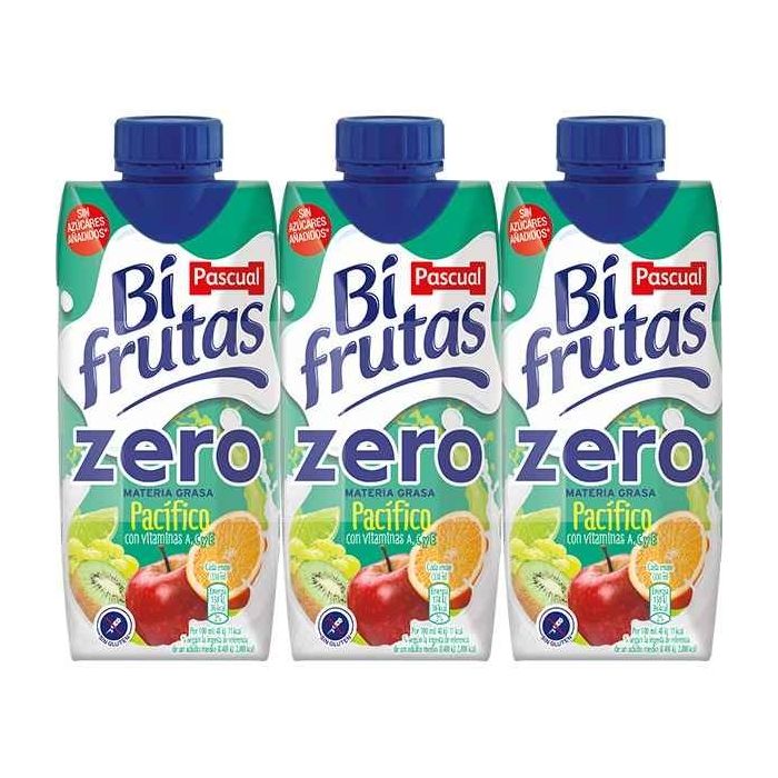 Bebida con Leche Pascual Pacífico Zero (3 x 330 ml) Bebida con Leche Pascual Pacífico Zero (3 x 330 ml)
