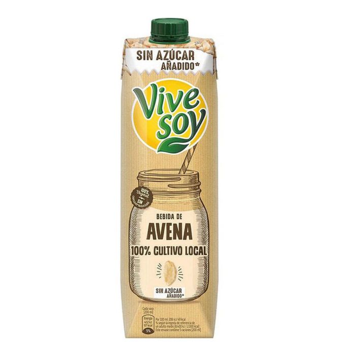 Bebida Vegetal Vivesoy Avena (1 L)
