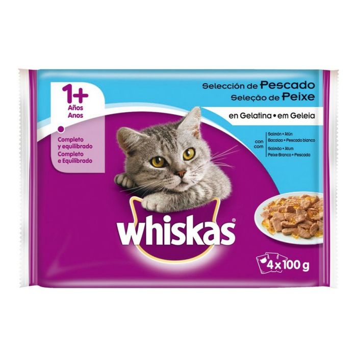 Comida para gato Whiskas 150810 (4 x 100 g)