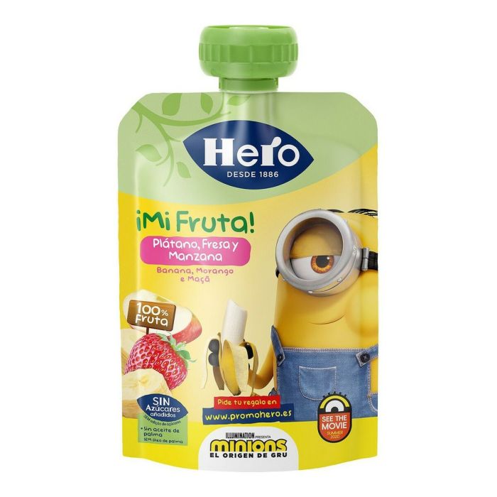 Potito Hero 24531 Fresa Plátano Manzana
