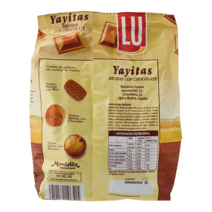 Galletas Lu Yayita Chocolate (250 g) 1