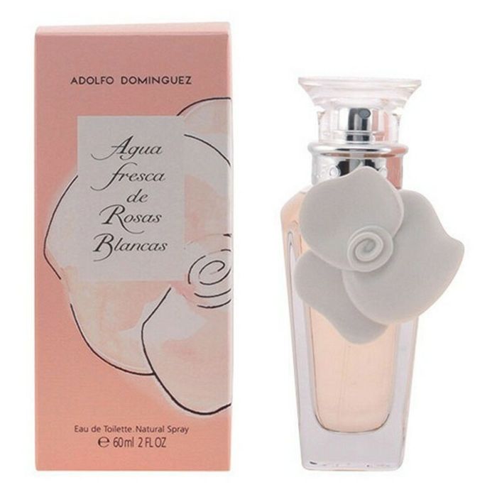 Perfume Mujer Agua Fresca Rosas Blancas Adolfo Dominguez EDT 3