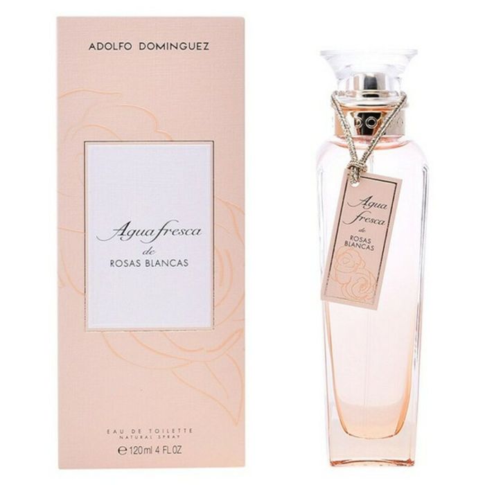 Perfume Mujer Agua Fresca Rosas Blancas Adolfo Dominguez EDT 1