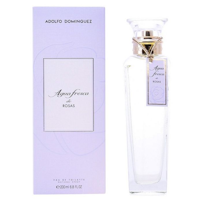 Perfume Mujer Agua Fresca de Rosas Adolfo Dominguez 56360 EDT 200 ml