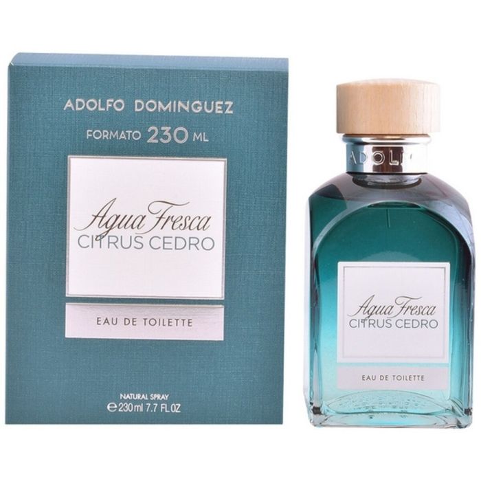 Perfume Hombre Agua Fresca Citrus Cedro Adolfo Dominguez EDT