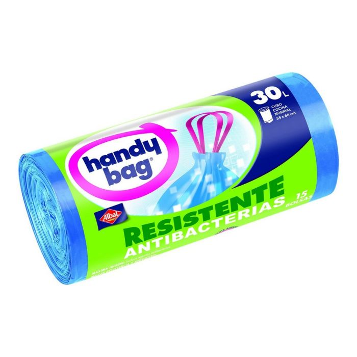 Bolsas de Basura Handy Bag Albal Resistente Antigoteo 30 L (18 uds)