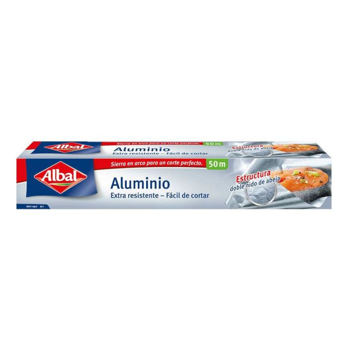 Papel de aluminio Albal 8.41021E+12 (50 m)