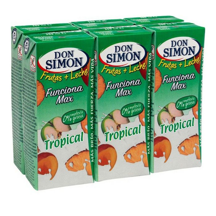 Bebida con Leche Don Simon Tropical (6 x 200 ml)