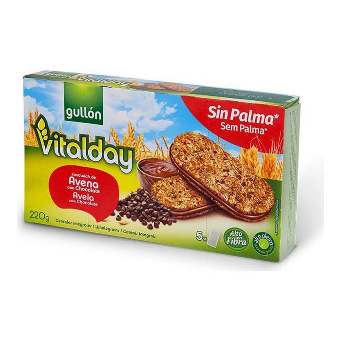Galletas Gullón Vitalday Sandwich Avellanas (220 g)