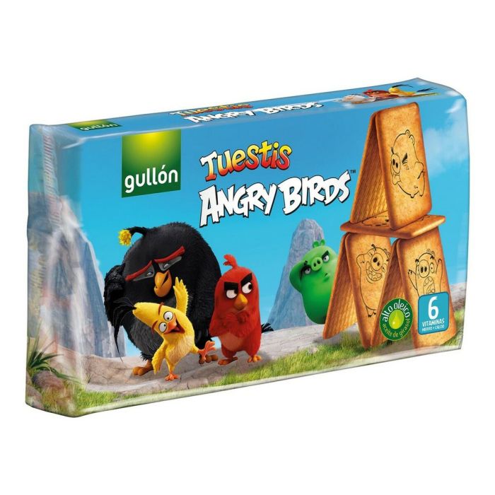 Galletas Gullón Tuestis Angry Birds (400 g)