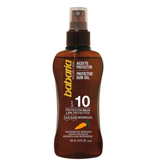 Babaria Zanahoria aceite SPF10 proteccion baja 100 ml