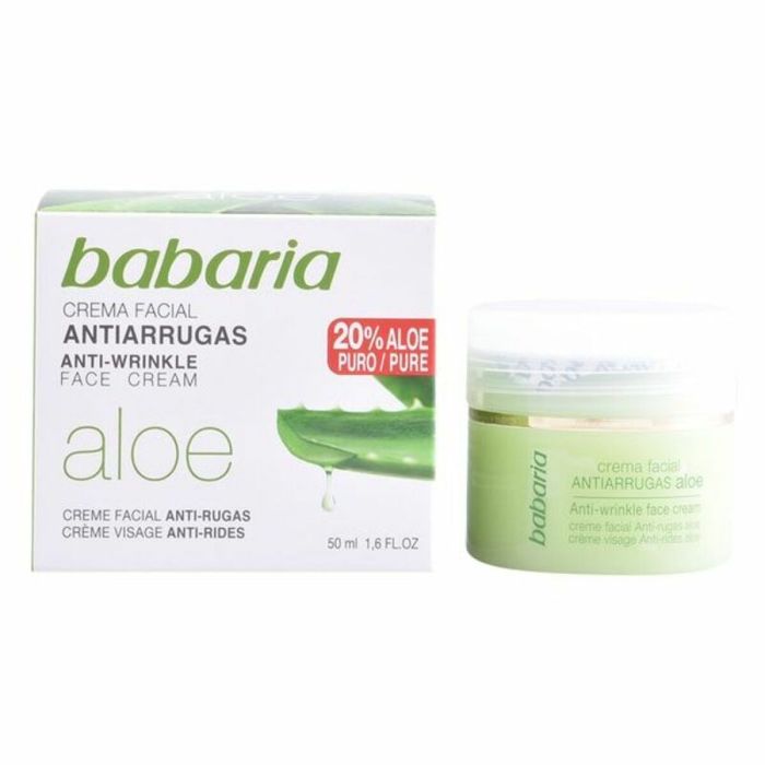 Crema Antiarrugas Aloe Vera Babaria Aloe Vera (50 ml) 50 ml