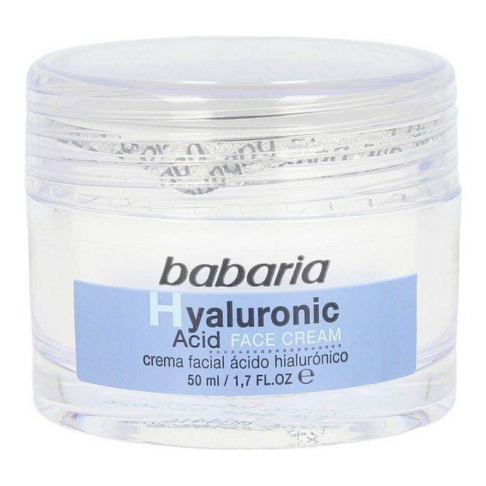 Crema Facial Hidratante Babaria Ácido Hialurónico (50 ml)