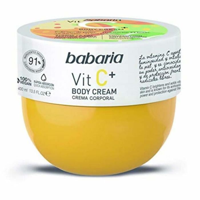 Crema Corporal Babaria Vitamin C 400 ml 1