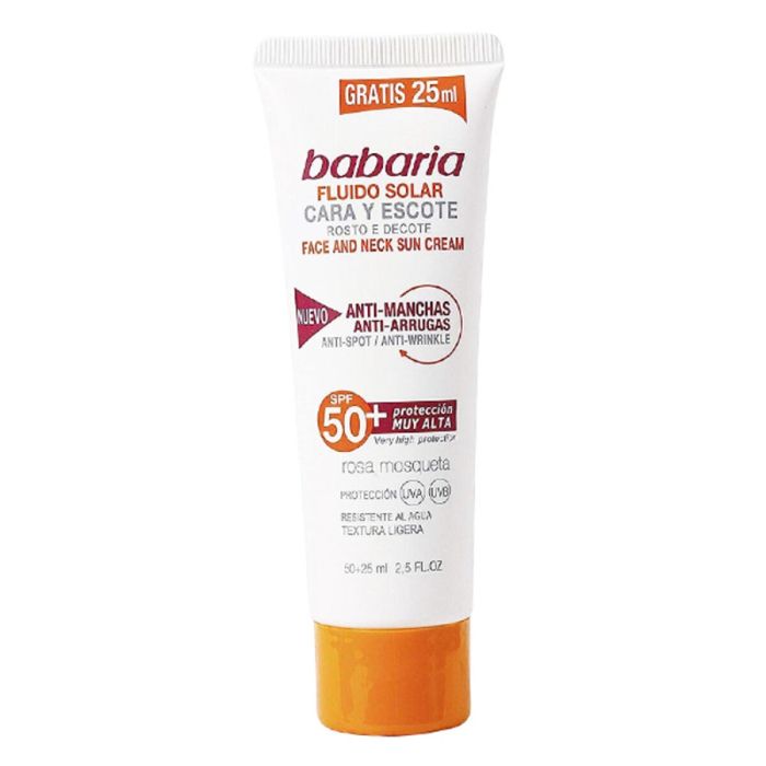 Protector Solar Facial SOLAR ADN SENSITIVE Babaria Spf 50 (75 ml) (Unisex) (75 ml)