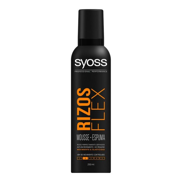 Espuma Moldeadora Rizos Flex Syoss (250 ml)