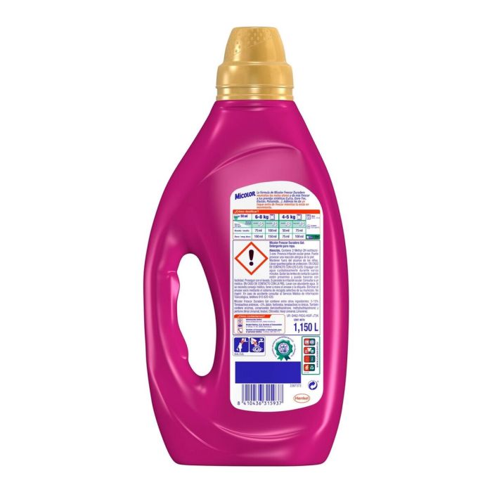 Detergente líquido Micolor Gel Fresh (1,150 L) 1