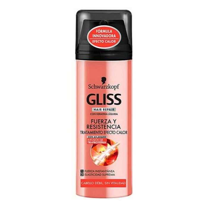 Gliss fuerza & resistencia tratamiento efecto calor 150 ml Gliss fuerza & resistencia tratamiento efecto calor 150 ml