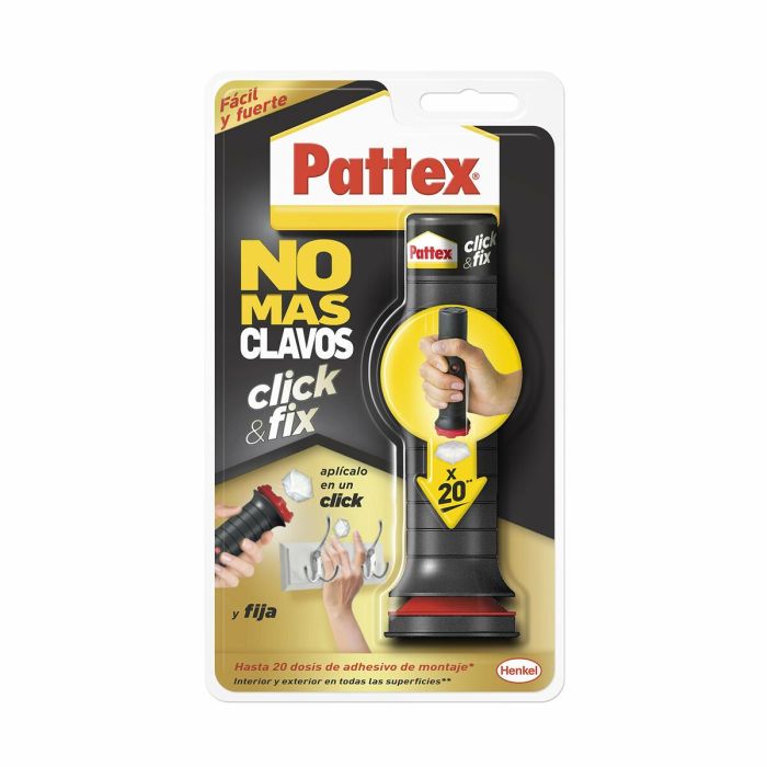 Adhesivo Instantáneo Pattex click & fix 30 g Blanco Pasta 6