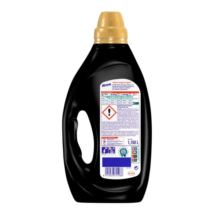 Detergente líquido Micolor Ropa oscura (1,15 L) 1