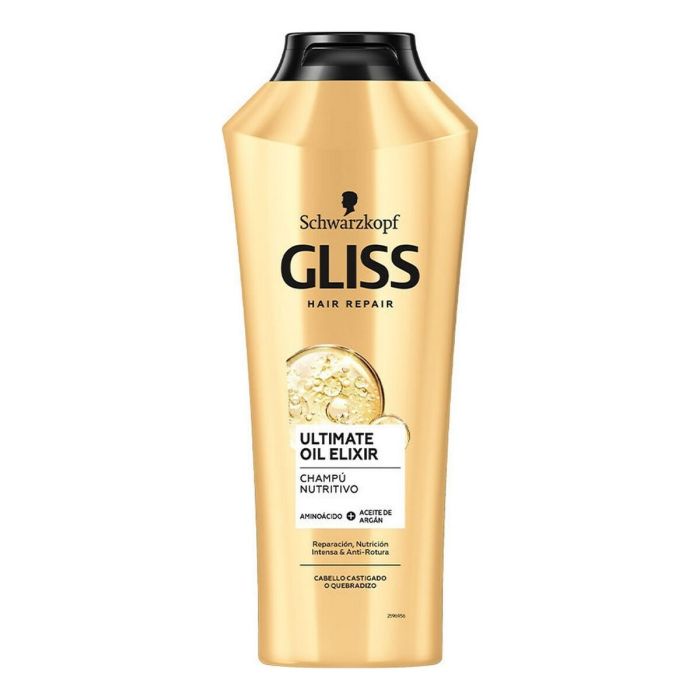 Champú Nutritivo Schwarzkopf Gliss Ultimate Oil Elixir (370 ml) 1