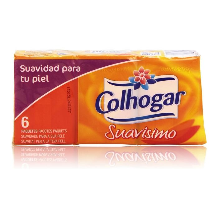 Pañuelos de Papel Colhogar Suavisimo (6 x 8 uds) Pañuelos de Papel Colhogar Suavisimo (6 x 8 uds)