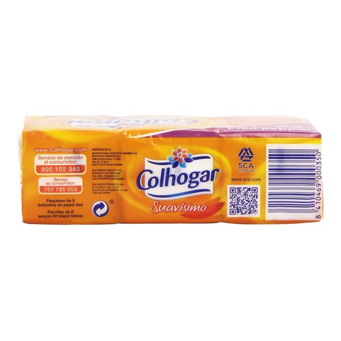 Pañuelos de Papel Colhogar Suavisimo (6 x 8 uds) 2 Pañuelos de Papel Colhogar Suavisimo (6 x 8 uds) 2