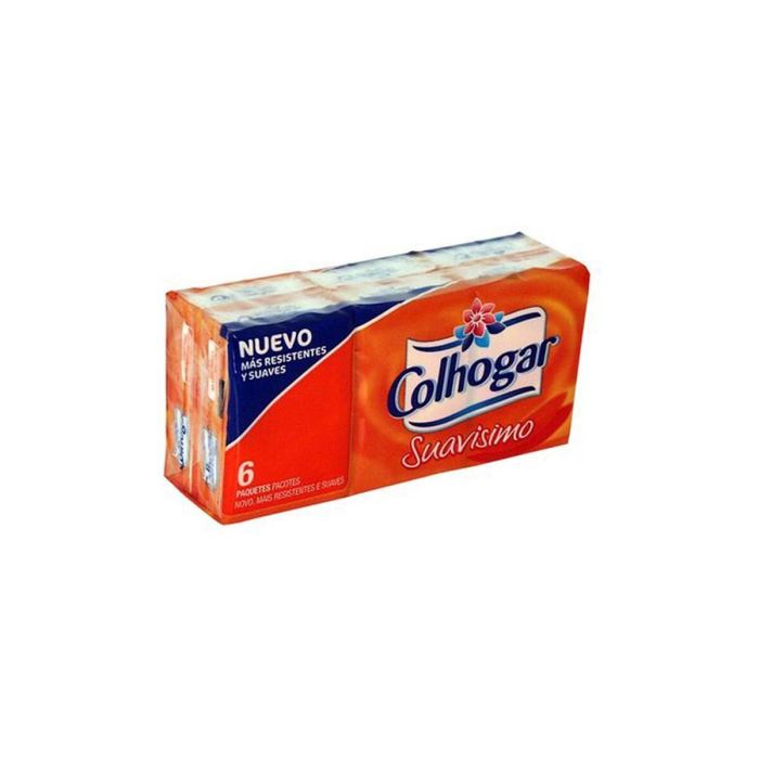 Pañuelos de Papel Colhogar Suavisimo (6 x 8 uds) 1 Pañuelos de Papel Colhogar Suavisimo (6 x 8 uds) 1