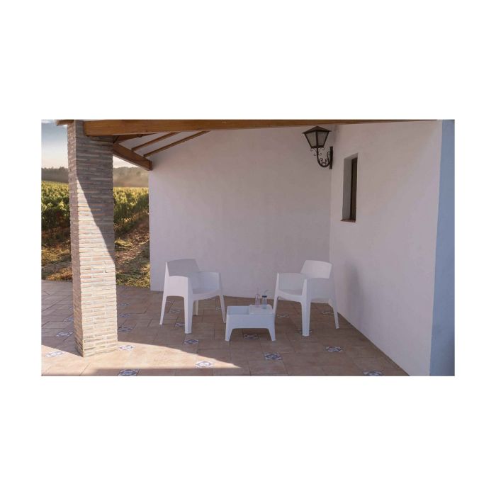 Conjunto de Mesa con 2 Sillas SP Berner Costa Resina 3 Conjunto de Mesa con 2 Sillas SP Berner Costa Resina 3