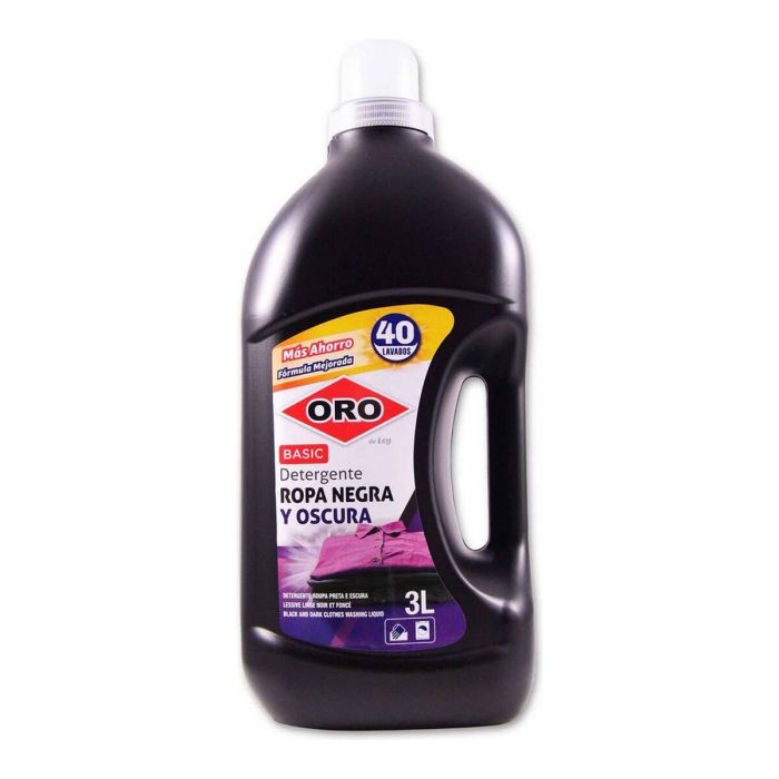 Detergente líquido Oro Ropa oscura (3 L) 1