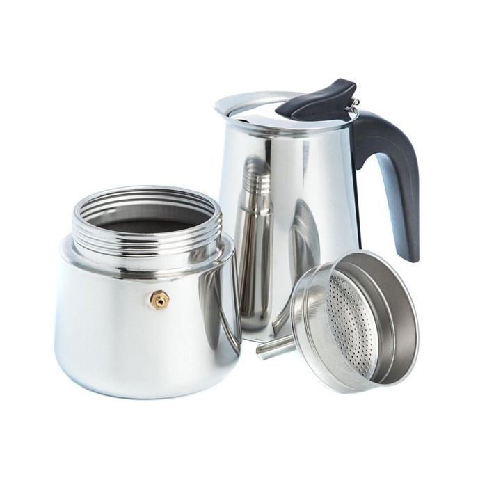 Cafetera San Ignacio Milan Acero Inoxidable (6 Tazas) 3 Cafetera San Ignacio Milan Acero Inoxidable (6 Tazas) 3