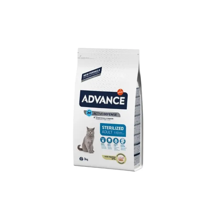 Advance Feline Adult Sterilized Pavo 3 kg