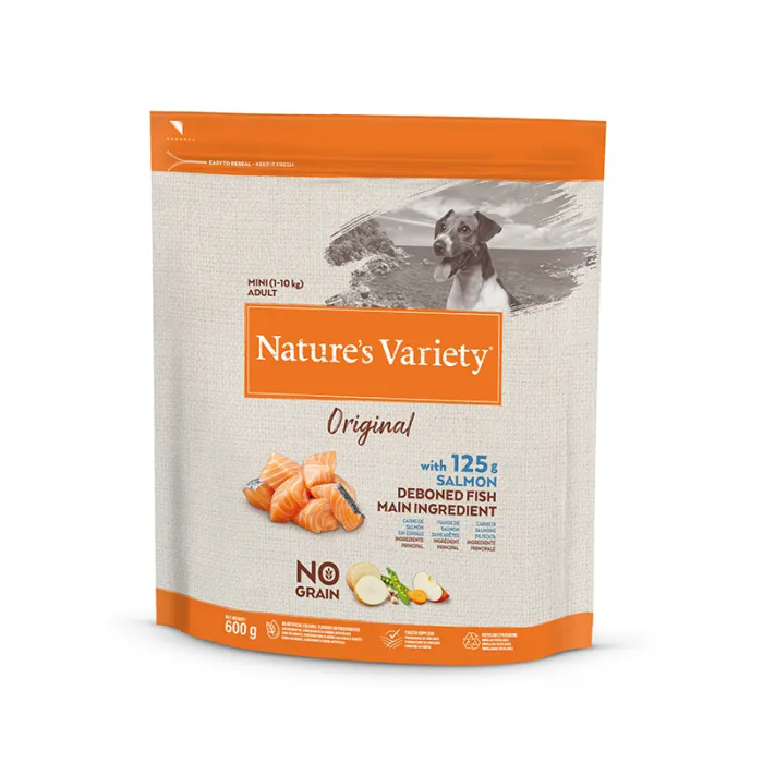 Nature'S V Origin Canine Adult Mini Salmon 600 gr