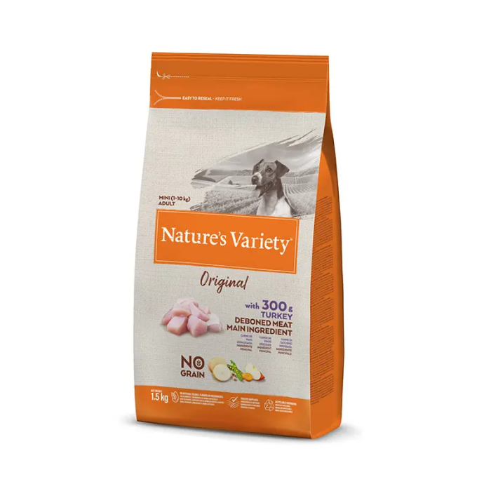 Nature'S V Original Canine Adult Mini Pavo 1,5 kg