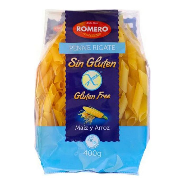 Macarrones Romero Penne Rigate Maíz Arroz (400 g)