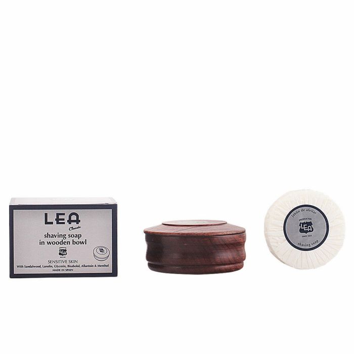 Jabón de Afeitar en Bol de Madera Lea Classic Sensitive Skin (100 ml)