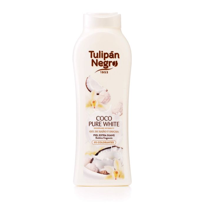 Gel de Ducha Tulipán Negro Pure White 650 ml Coco