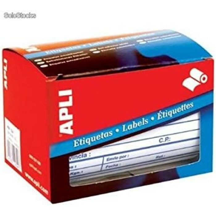 Rollo de Etiquetas Apli 324 200 Piezas 1