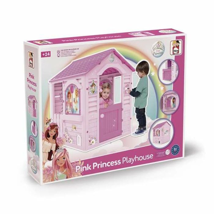 Casa Infantil de Juego Chicos Pink Princess 94 x 103 x 104 cm Rosa 3