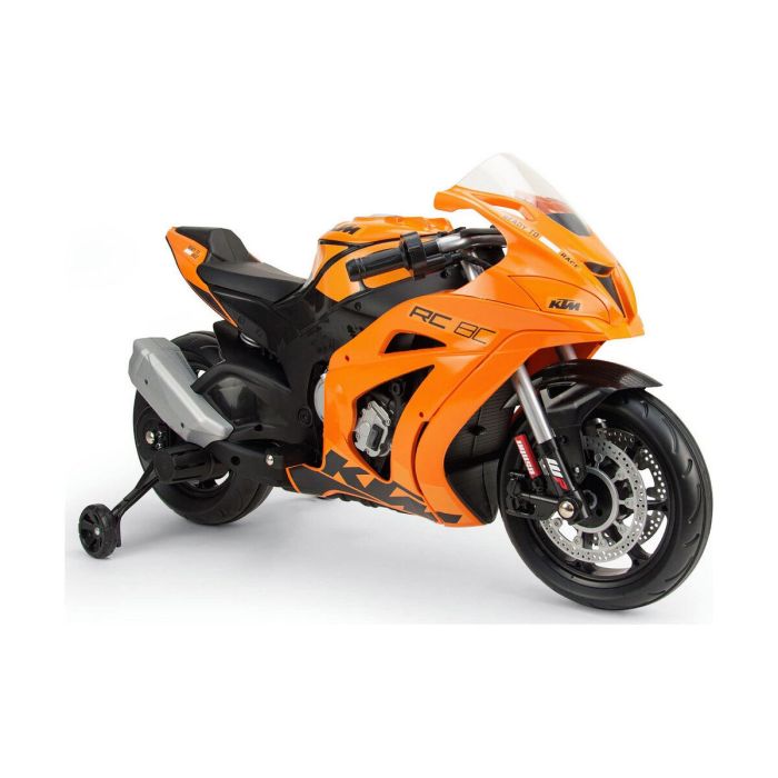 Moto Eléctrica para Niños Injusa KTM RC 8C Naranja Sonido 12 V 6