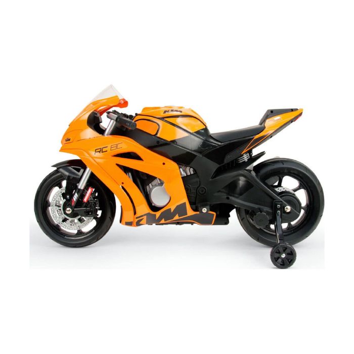 Moto Eléctrica para Niños Injusa KTM RC 8C Naranja Sonido 12 V 3