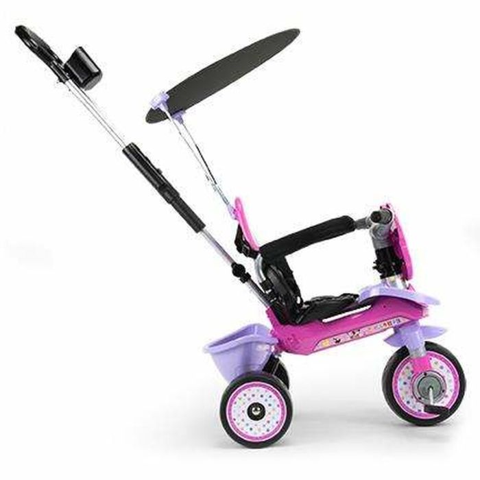 Triciclo Injusa Sport Baby Minnie Morado Rosa 4 Triciclo Injusa Sport Baby Minnie Morado Rosa 4